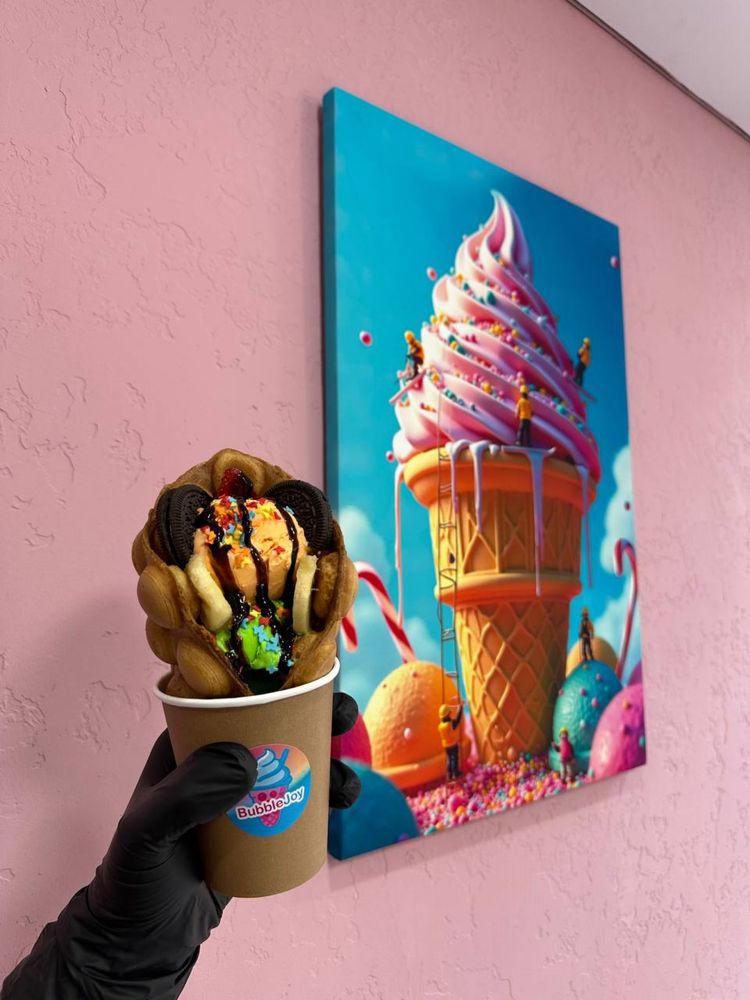 Продам точку гонконгских вафель лимонадов Bubble tea