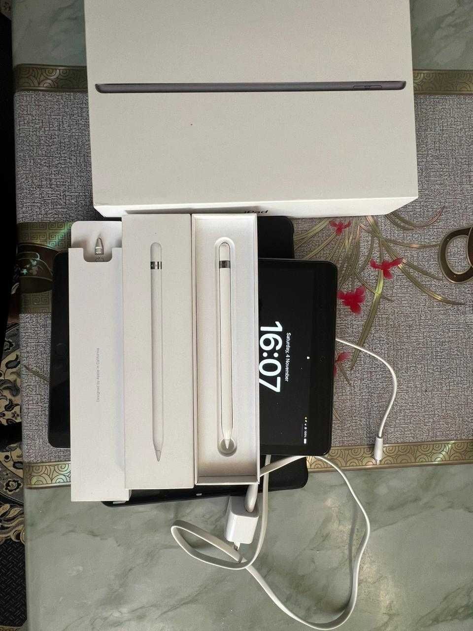 iPad 9 поколения, 64 ГБ, Wi-Fi, карандаш, карандаш 1-го поколения