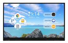Интерактивный дисплей 75 дюймов с встроенным компьютером. Android