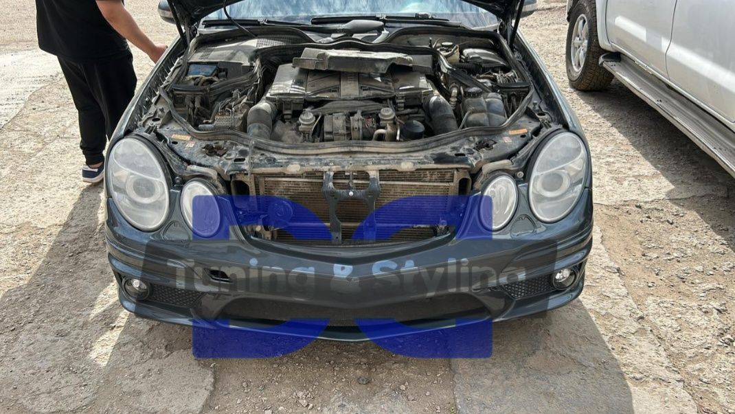 Бампер Пороги Губа Диффузор AMG 6.3 Мерседес w211