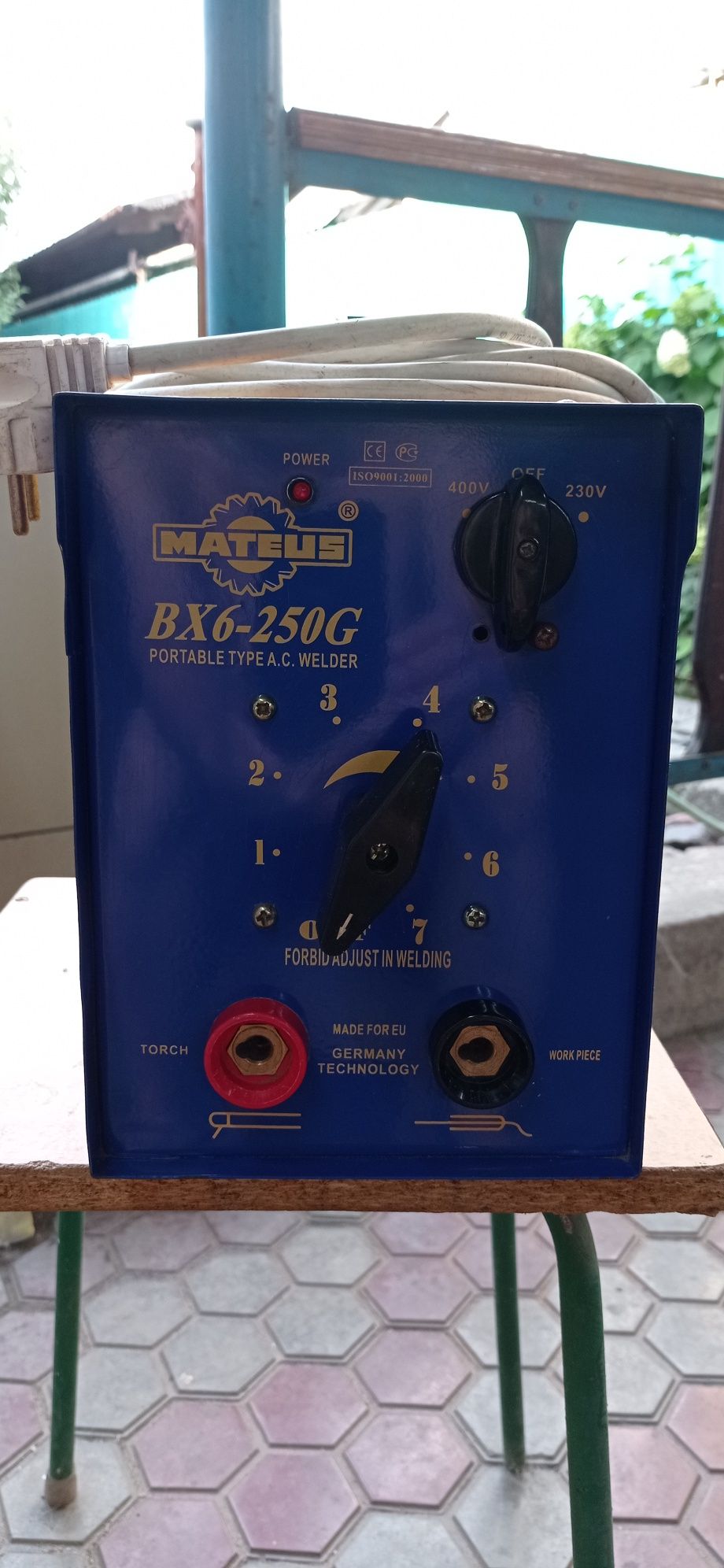 Сварочный аппарат Mateus BX6-250G,230/400v