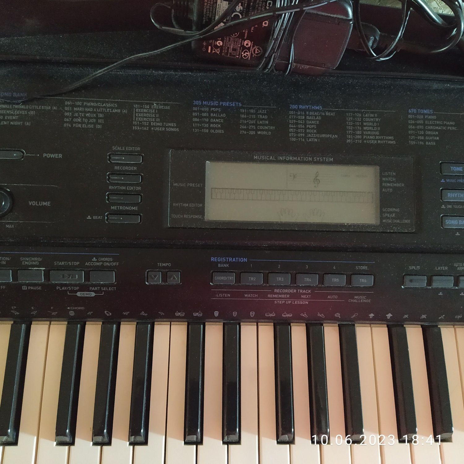 Синтезатор Casio