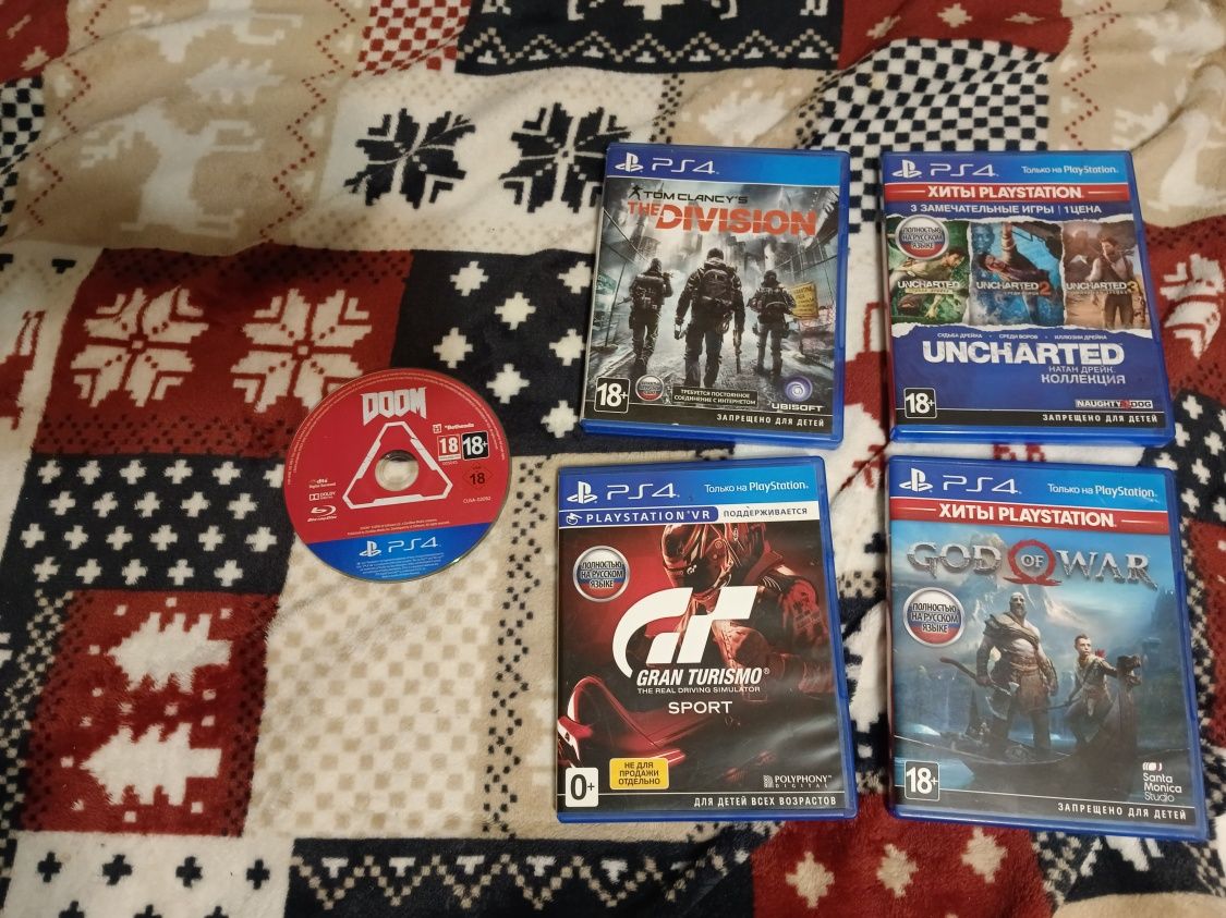 Игры на  playstation 4