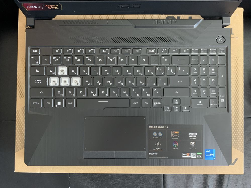 Игровой ноутбук Asus RTX 3050. Рассрочка есть.