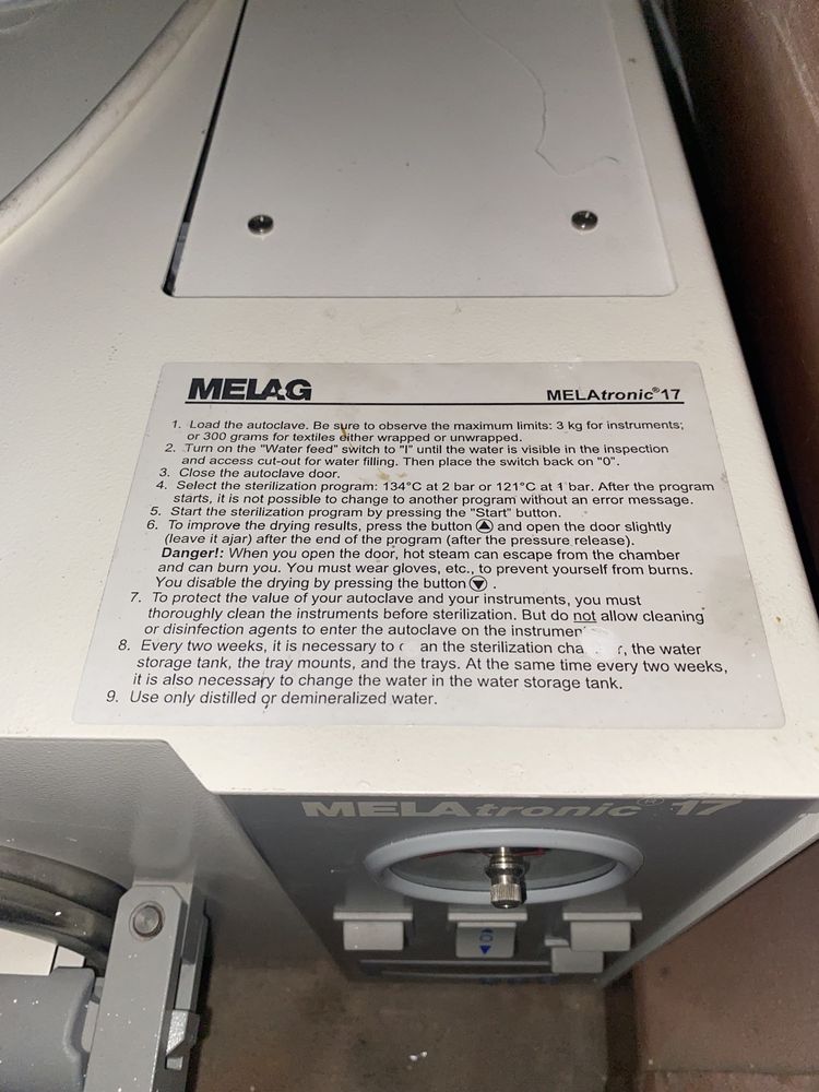 Автоклав MELAtronic17