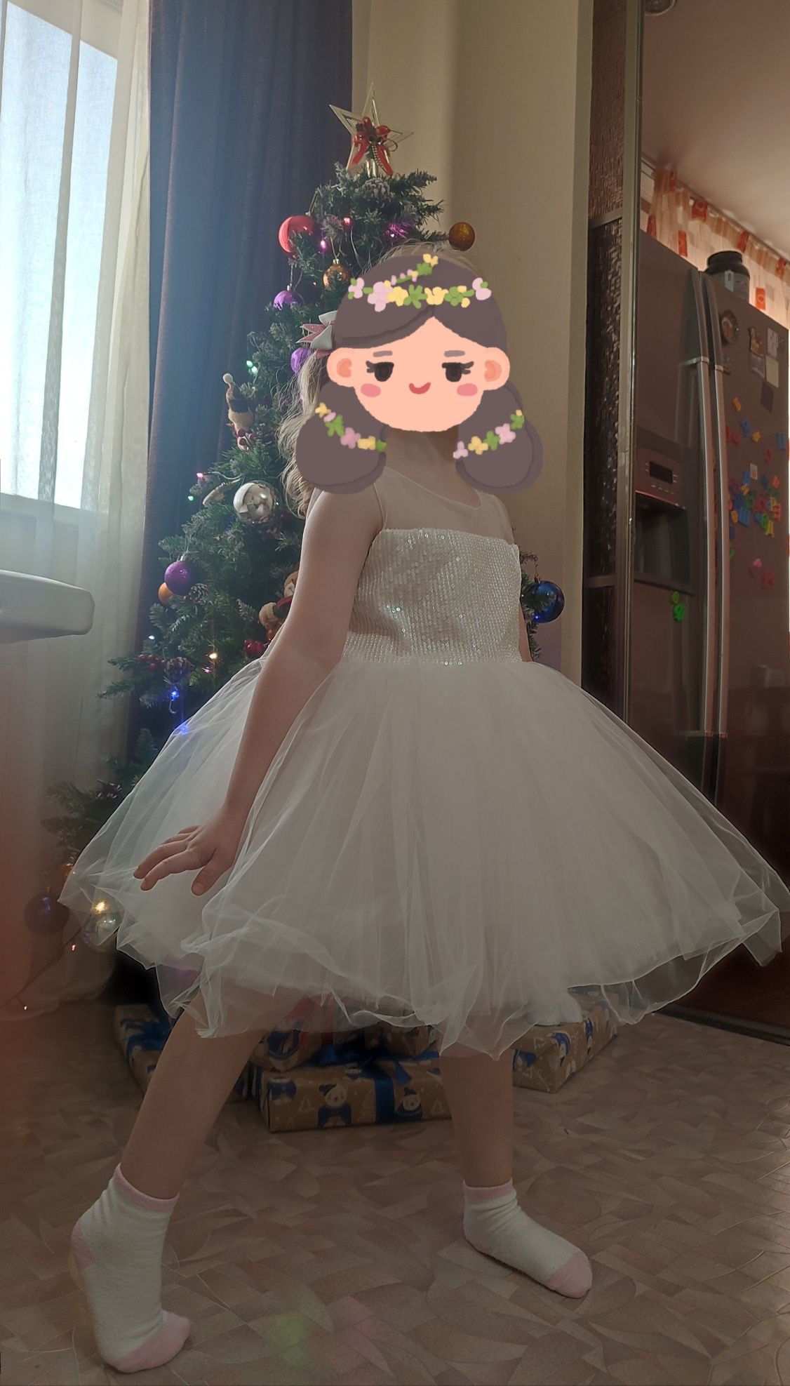 Нарядное платье для девочки