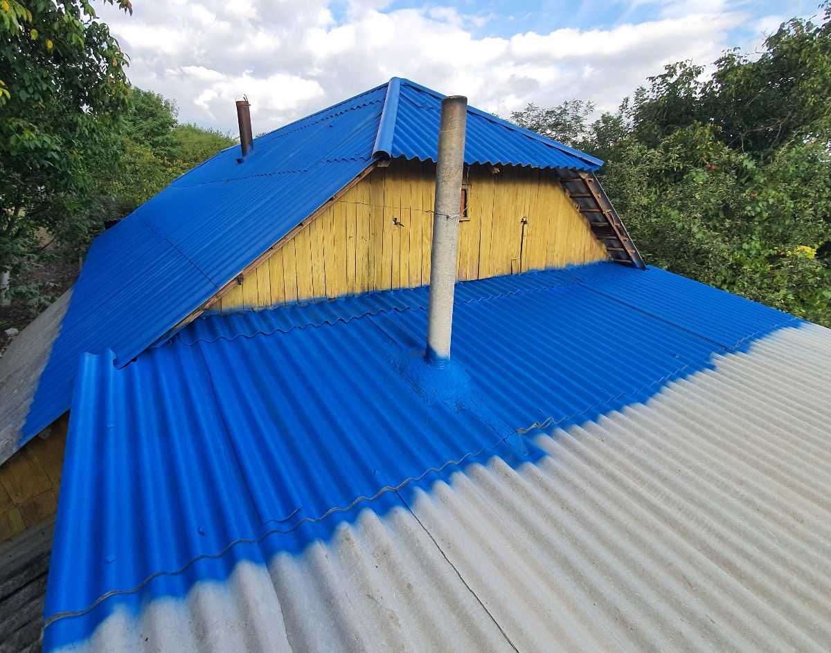 Покраска стен, крыш, заборов.
