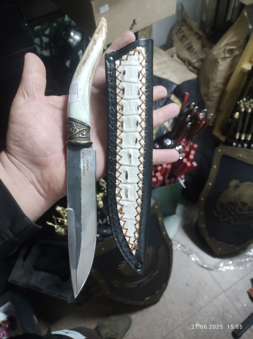 Подарочные кухонные ножи из дамасска