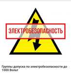 Группа допуск по электробезопасности