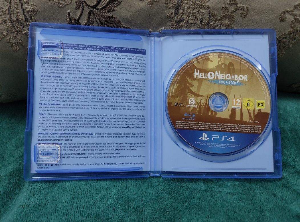 Диск привет сосед прятки PlayStation 4-5