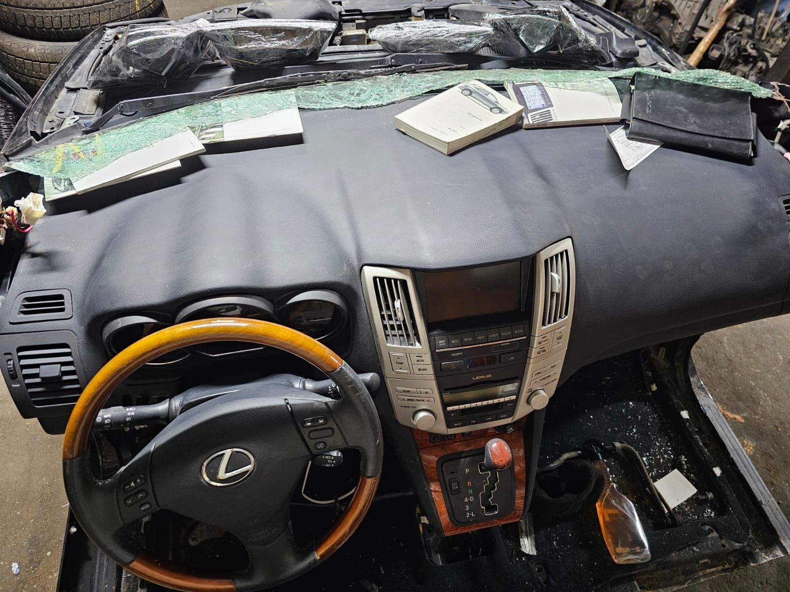 Задняя оптика на Lexus rx330, rx350