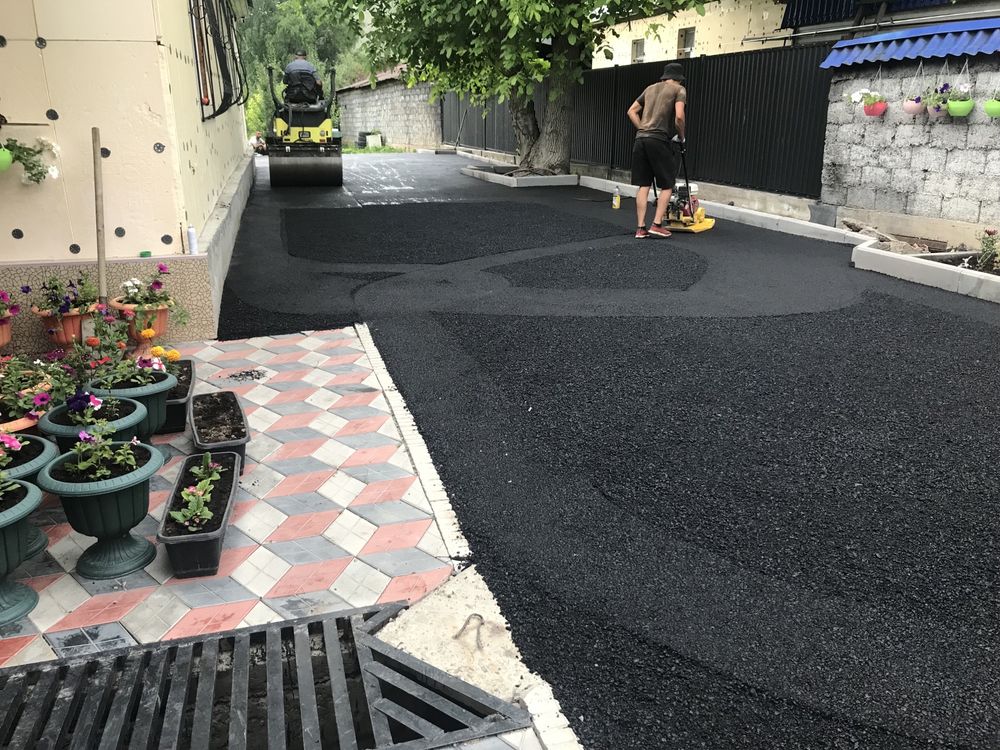 Укладка асфальта любой сложности