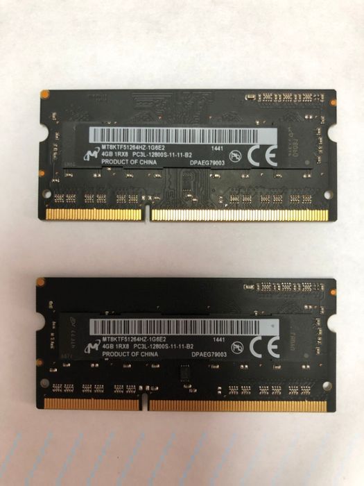Оперативная память DDR3-1600 SODIMM 8Gb (4х2) , для iMac Late 2014г.