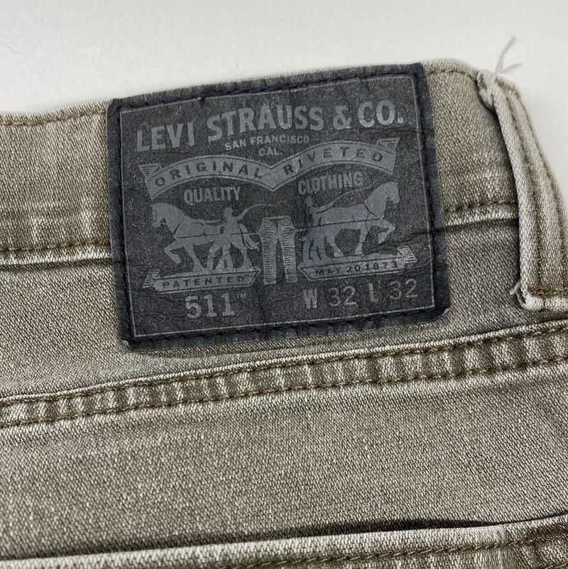 Джинсы Levi’s 511™ Slim Fit (Khaki 3D Rinse)