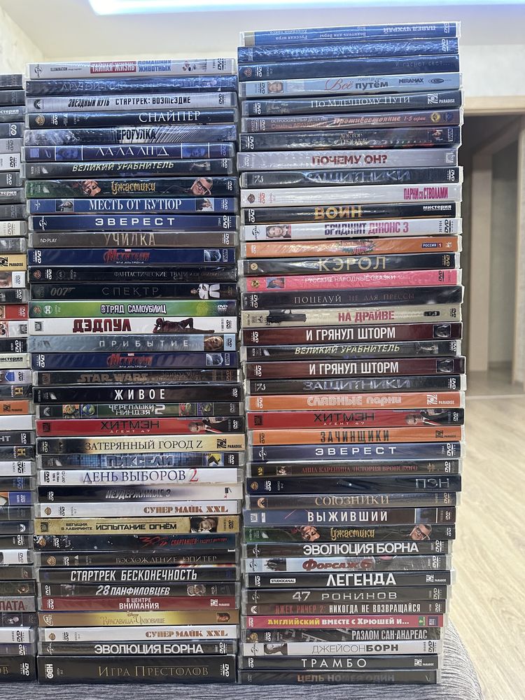 Новые фильмы DVD  формат лицензия запакованы