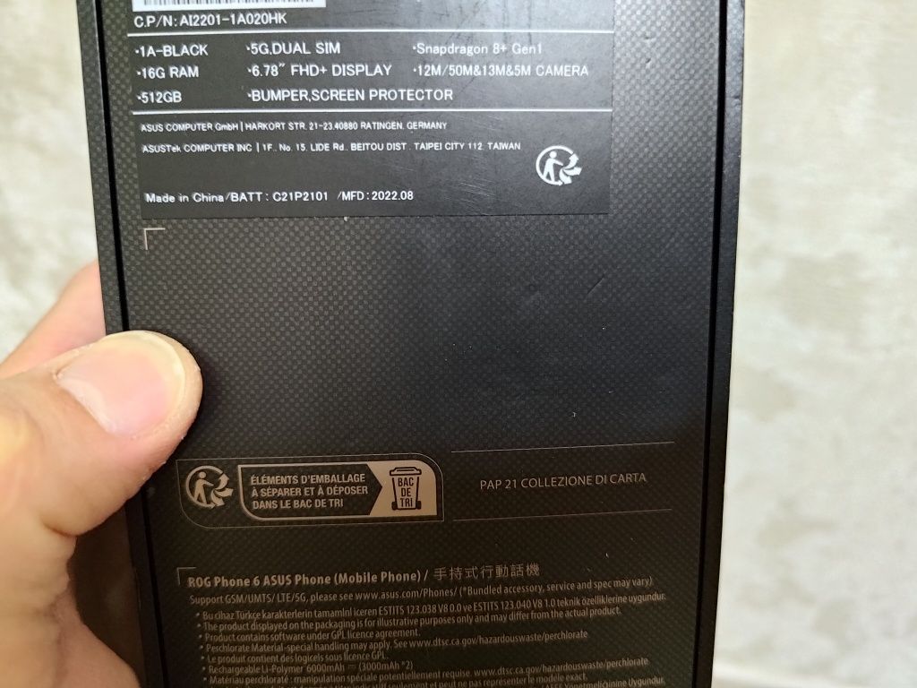 Asus rog phone 6