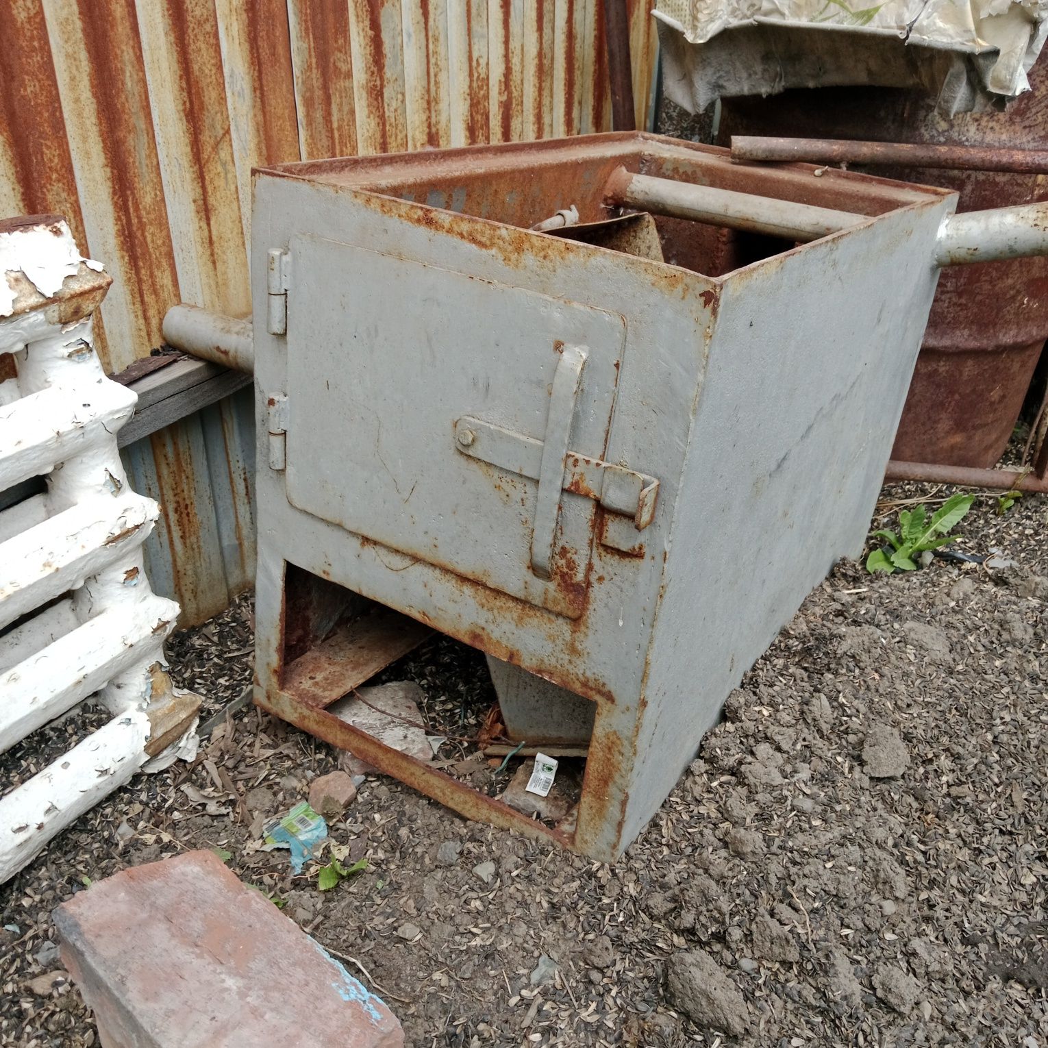 Продам печь котел, новый