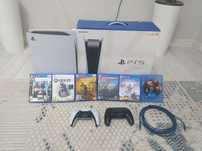 Продаётся PS5+игры+2 джойстика
