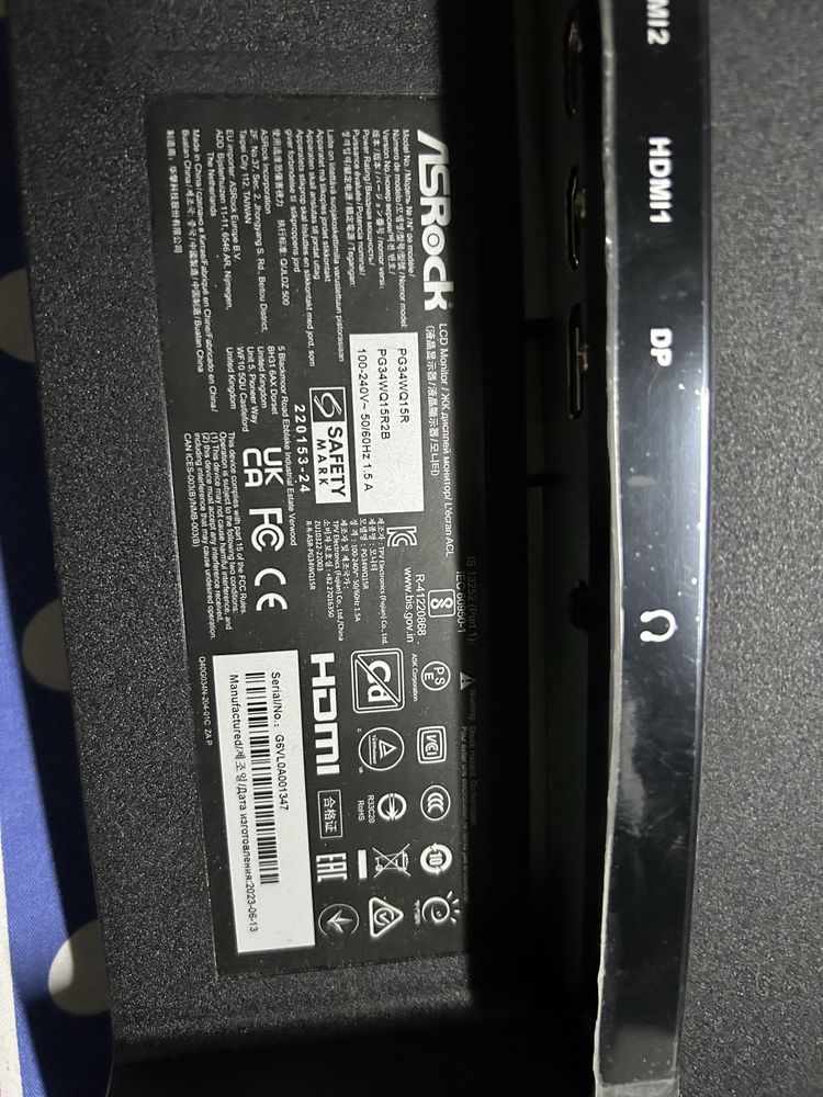 Монитор ASRock Phantom