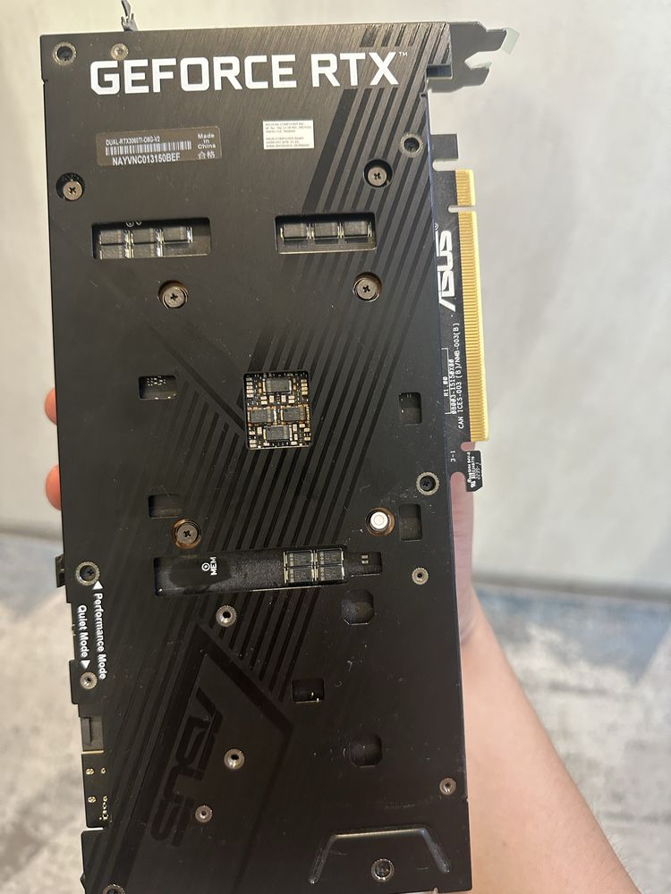 Видеокарта ASUS RTX3060ti