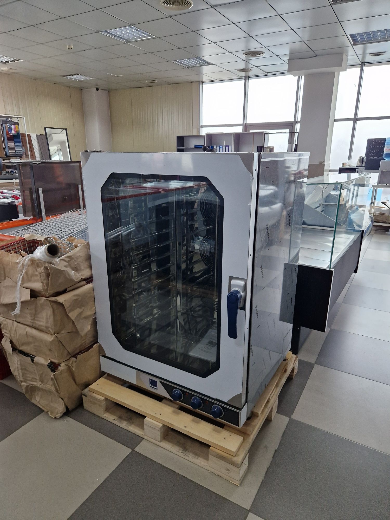 Конвекционная печь пароконвектомат конвектомат выпечки ресторана
