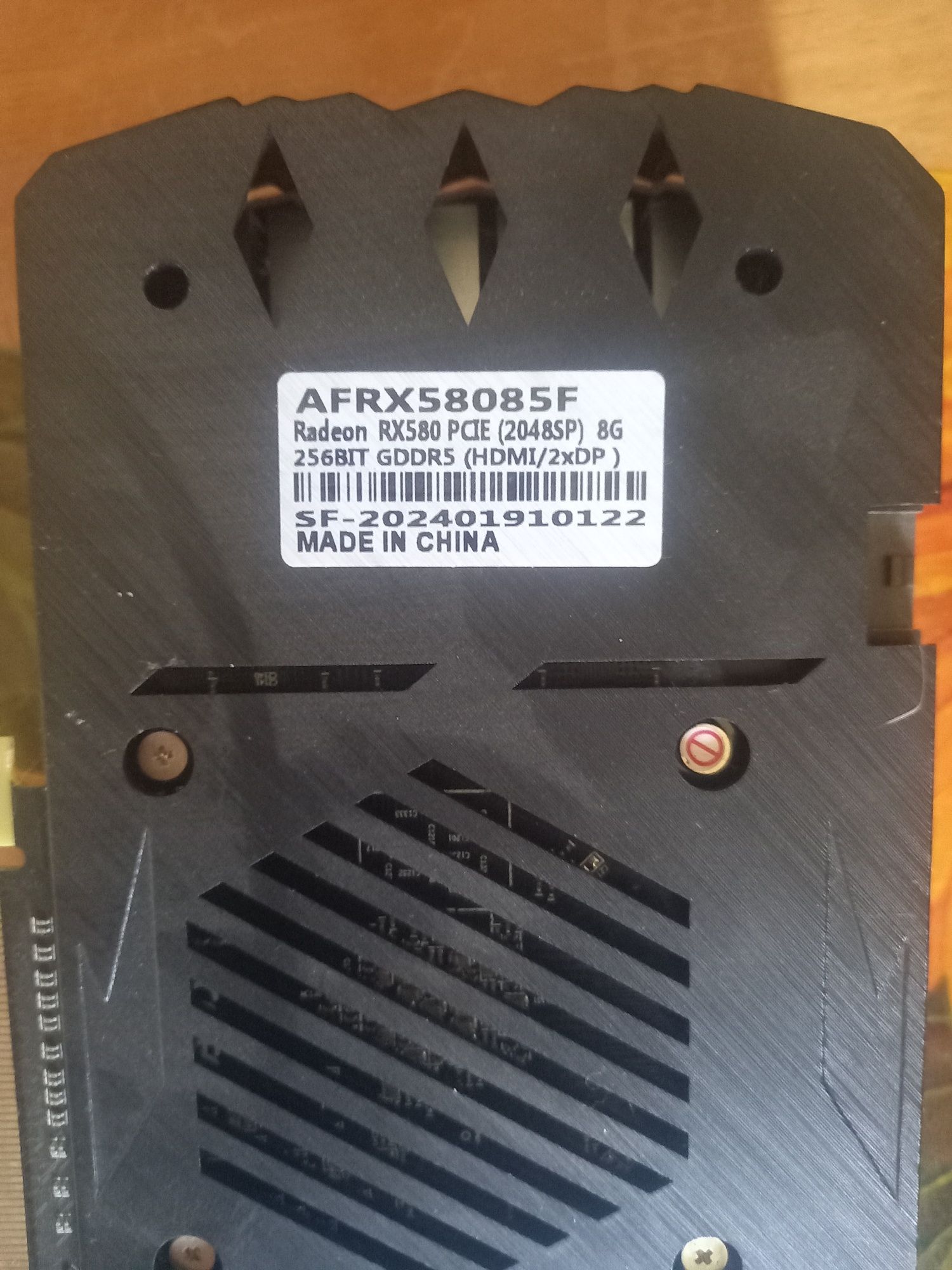 Видеокарта Radeon RX580 8gb