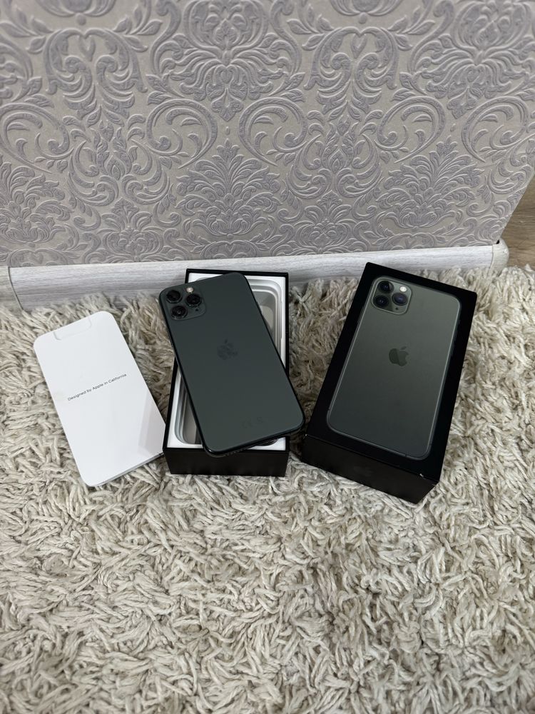 Айфон 11 Про 256 ГБ Iphone 11 Pro с коробкой ВСЕ РАБОТАЕТ Астана