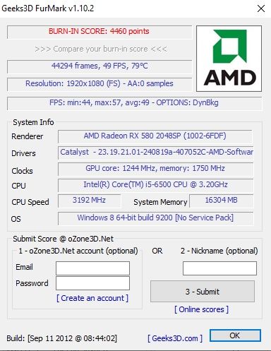 Сисиемный блок i5 6500/RX 580