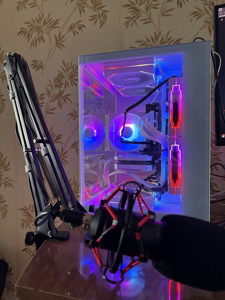 Микрофон Fifine T732 Kit и блок питания jiuweihu на 650w