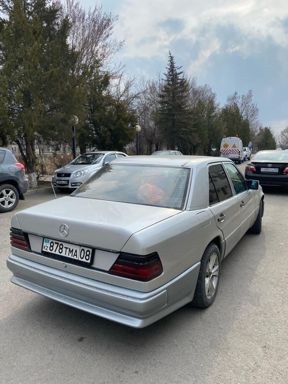 Мерседес 124 бампер