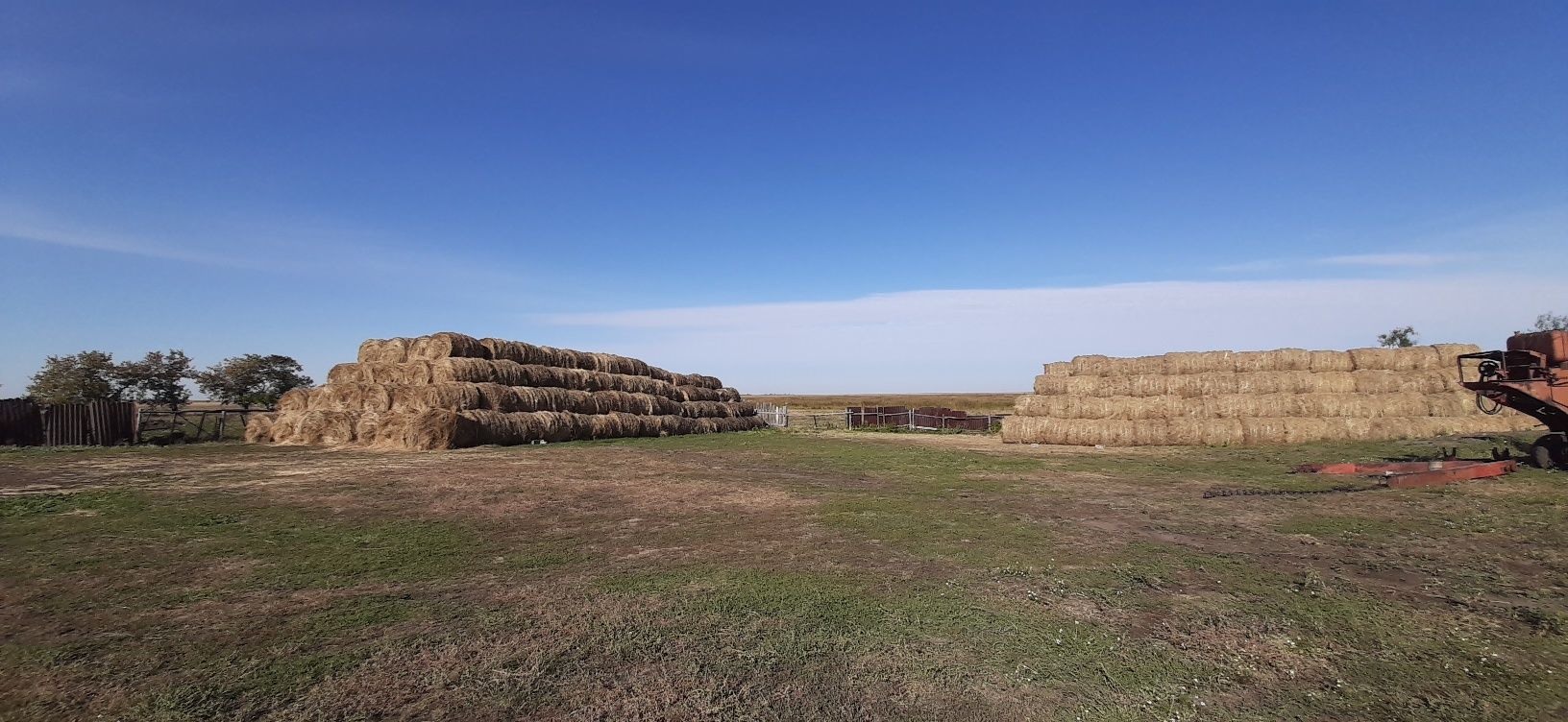 Сено рулонное, разнотравье