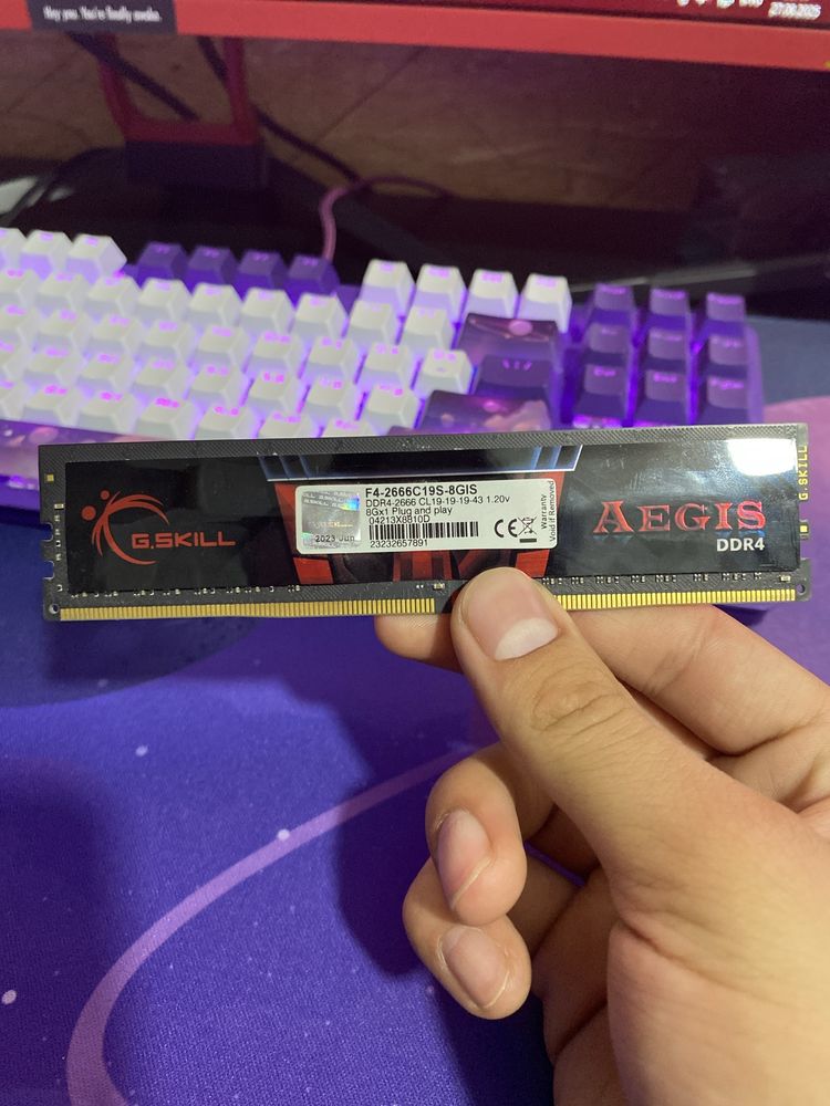 Озу DDR 4,2666 мегагерц,Gskill,2x8