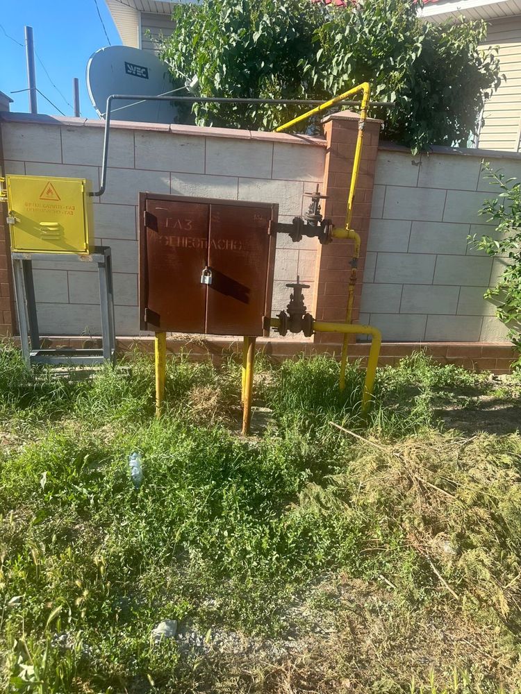 газовый шкаф (ШРП) в отличном состоянии