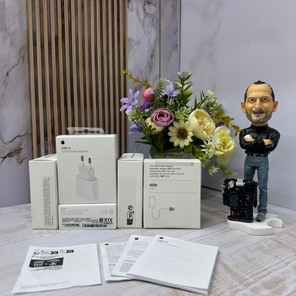Быстрая зарядка на айфон, адаптер 20w, usb iphone
