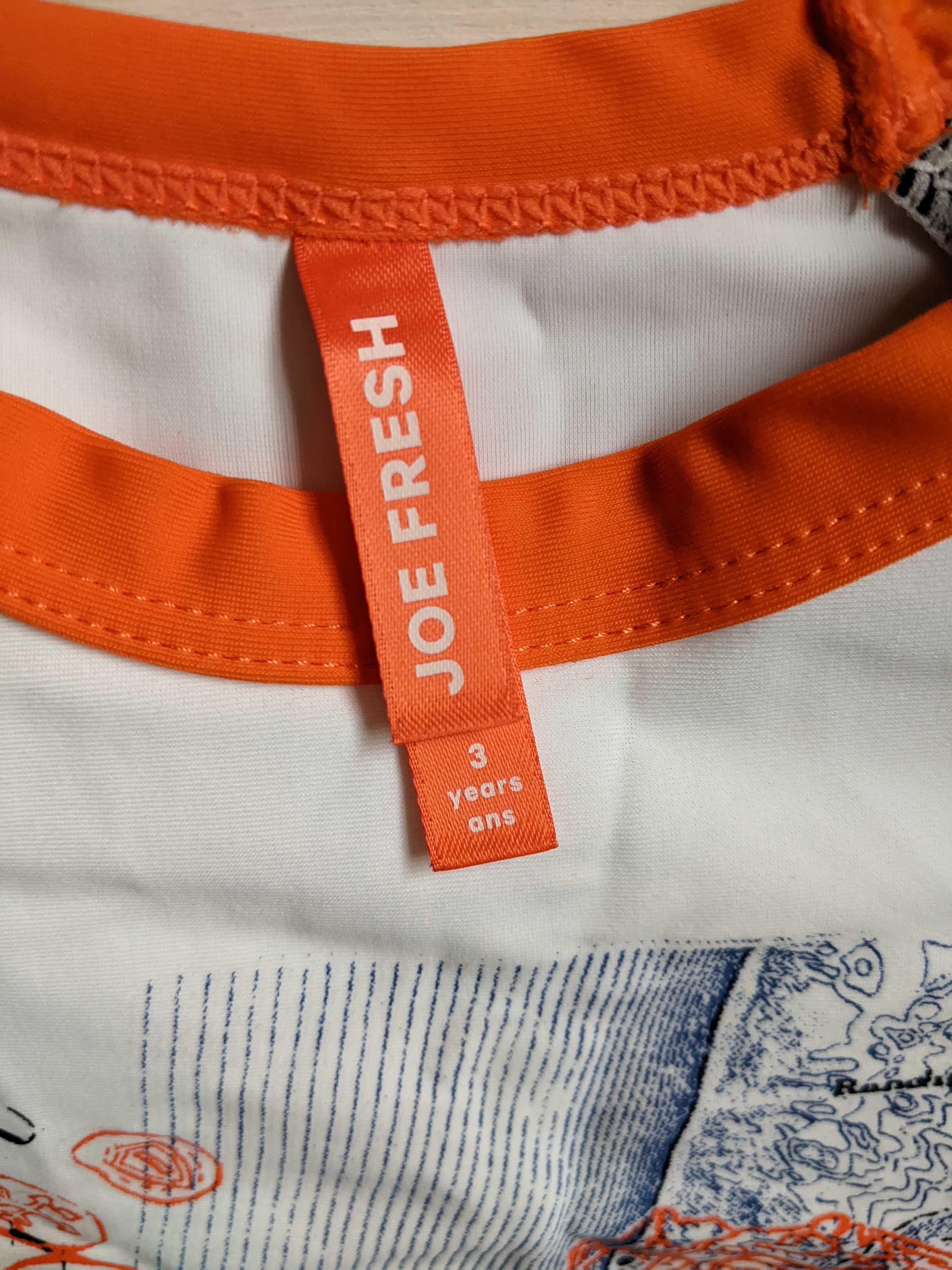 Joe Fresh футболка с длинными рукавами для плавания/пляжа с spf50
