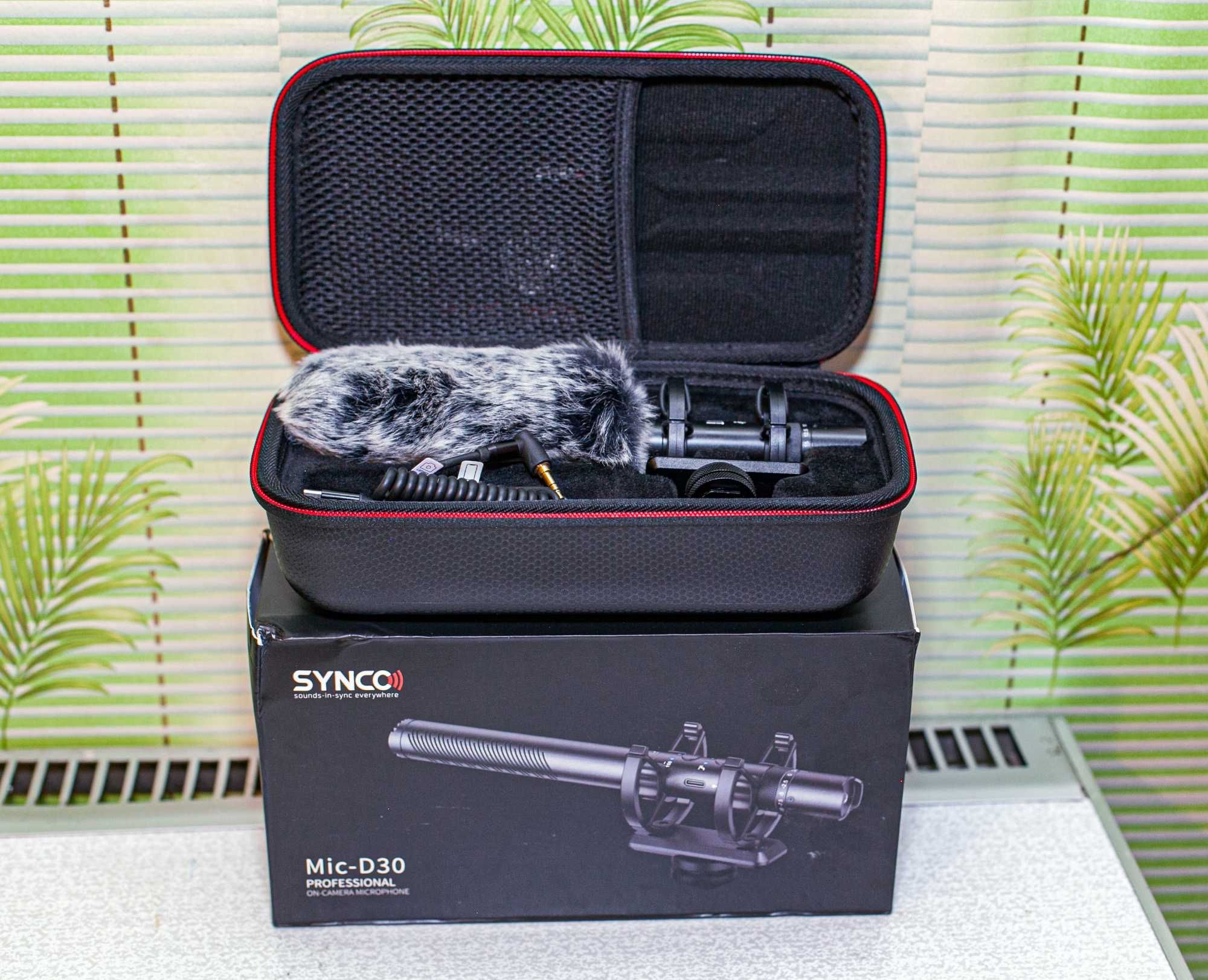 Микрофон SYNCO D30,  Суперкардиоидный конденсаторный  D30 с фильтром