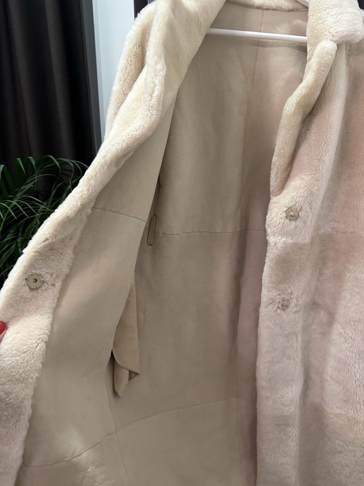 Дубленка натуральная massimo dutti