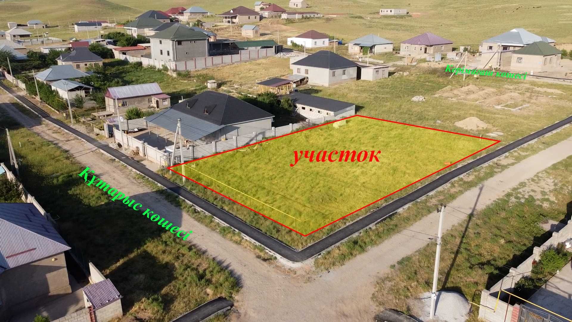 мкр Құлагер (Арғымақ) Құтарыс көшесі, Угл. участок, уч №125 - 10 соток
