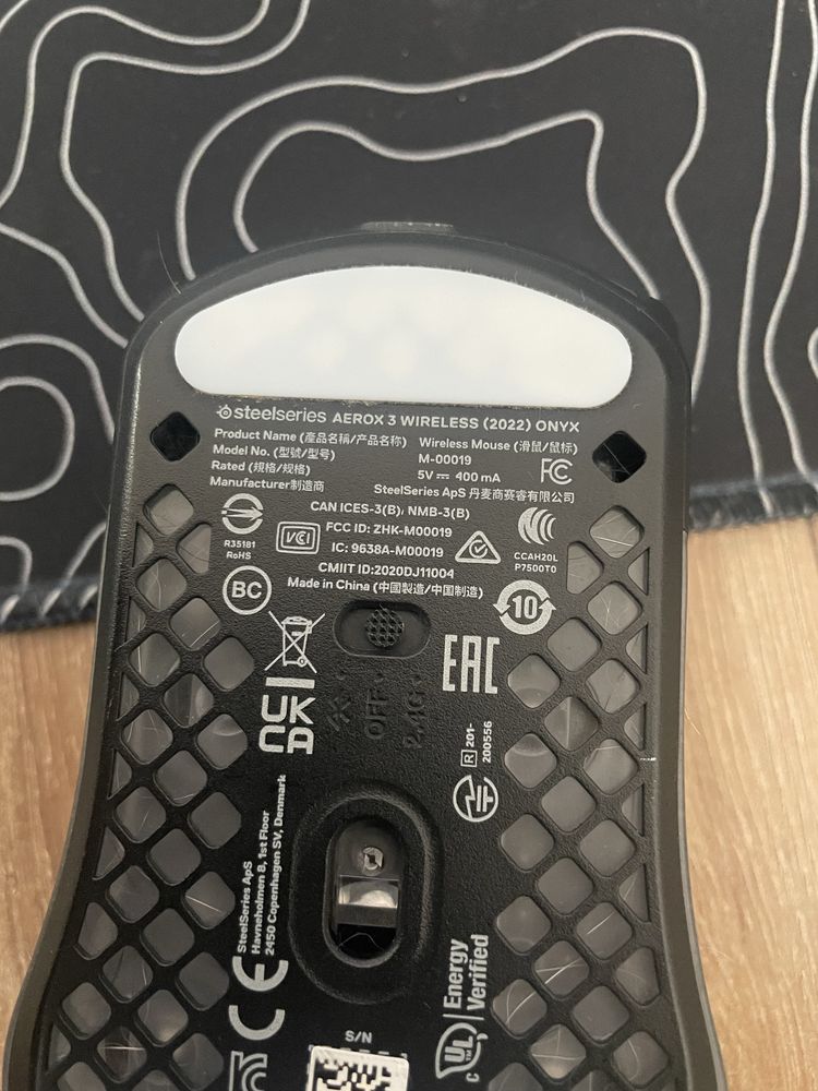 Мышь Steelseries Aerox 3 Wireless