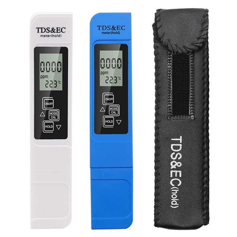 Новый Tds метр. Солемер. Тестер воды. С батарейкой. С чехлом.
