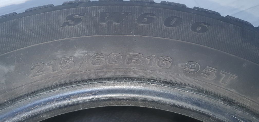 БУ шины 215/60R16, 4-штук
