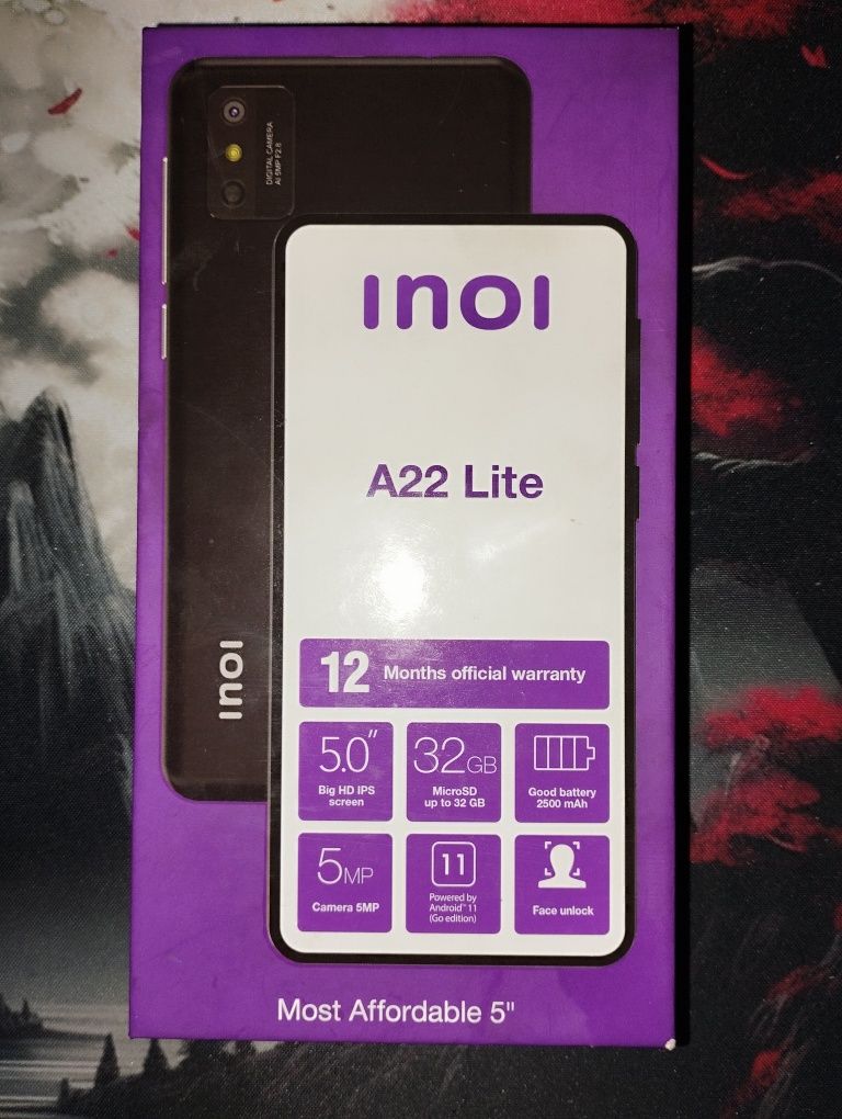 Телефон INOI A22 Lite в новом состоянии