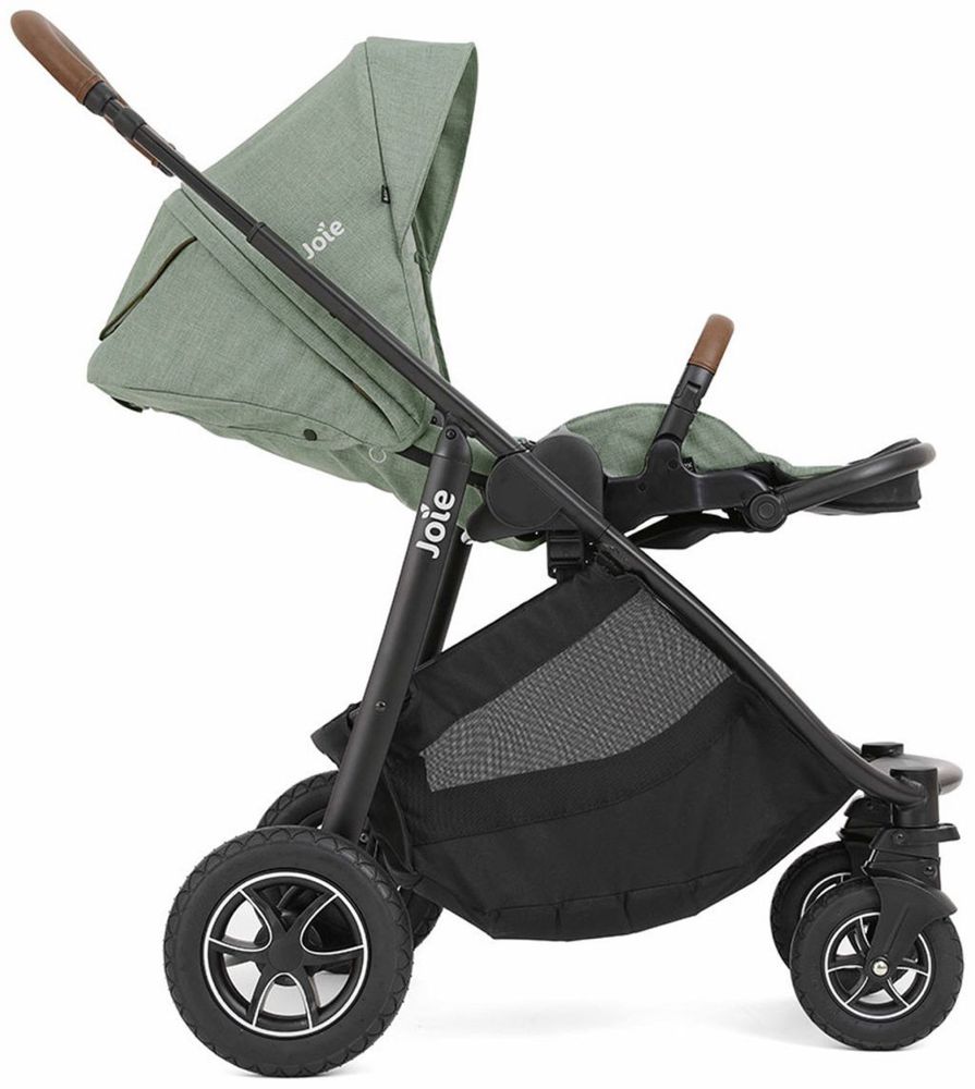 Коляска универсальная Joie 2 в 1 Versatrax Laureal/Ramble XL Pebble