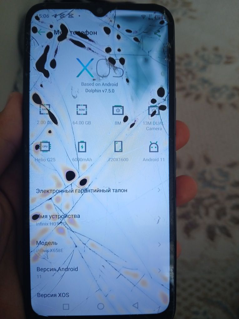 Infinix 10 i hot и xoaomi mi band 5