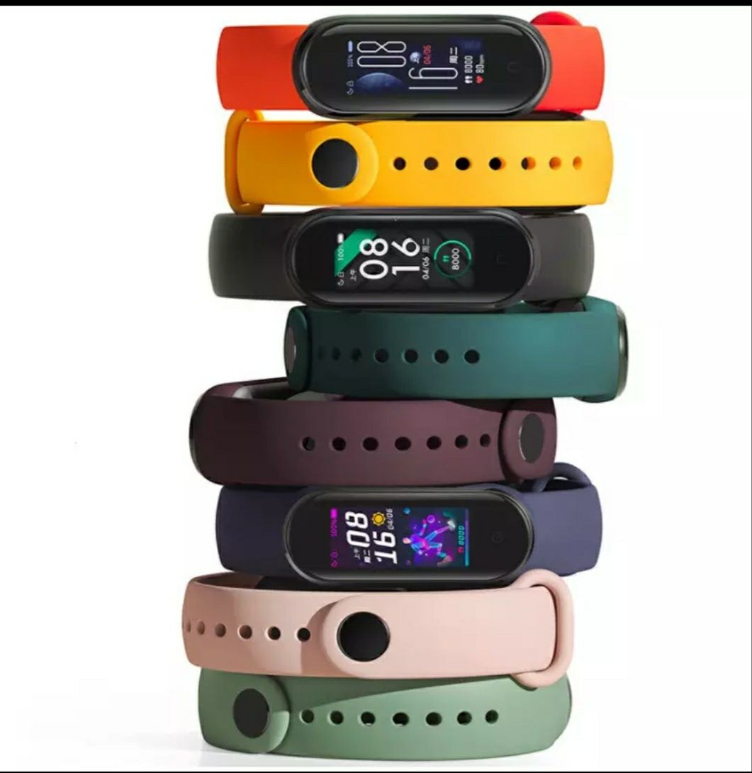 Ремешки (браслеты) для Mi band 3, 4, 5, 6, 7