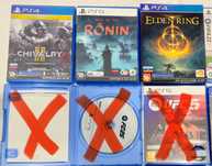 ,fifa22,ronin,elden ring,chivalry 2,диски для ps5