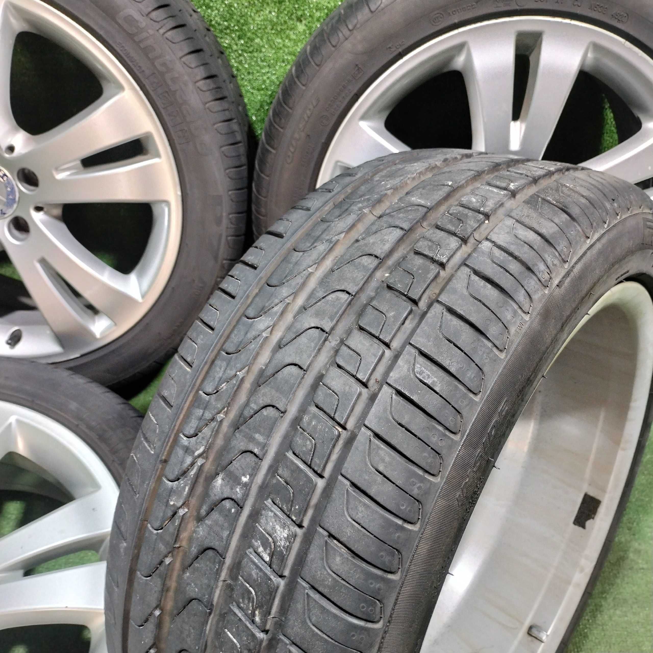 Продам Оригинальные Диск с шинами Mercedes Benz 225/45R17 Pirelli лето