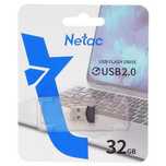 USB-накопитель Netac 32GB, NT03UM81N-032G-20BK, USB2.0