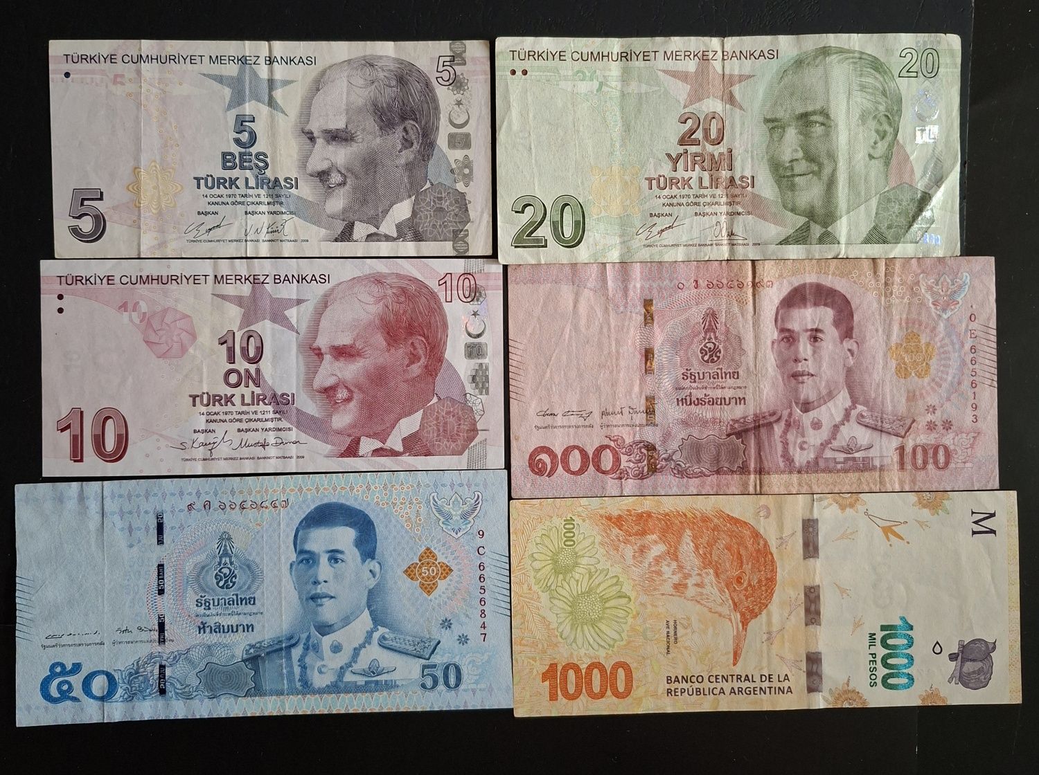 Отличная коллекция купюр мира (2)