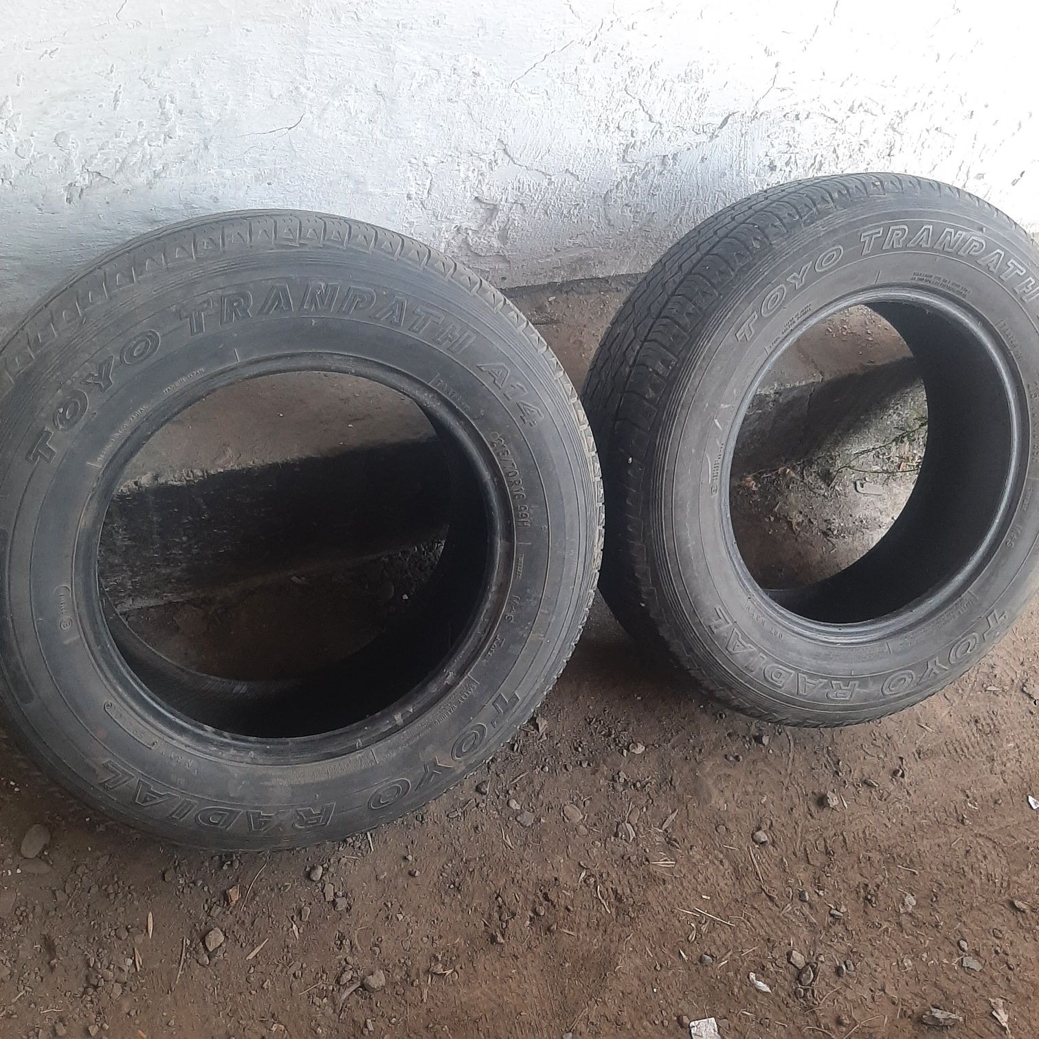 2 дана жазғы шина 215/70 R16 – 1 сезон жүрген